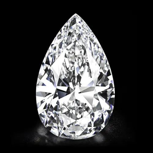 diamond with black background