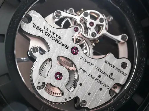 Raymond Weil in house movement in watch
