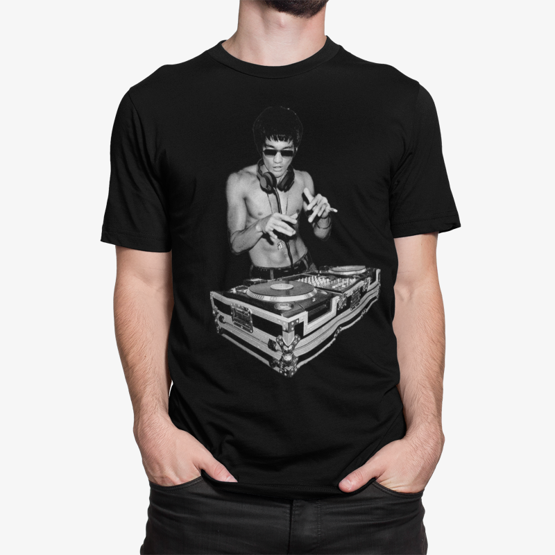 DJ Bruce Lee Mens T-Shirt – Smoffle