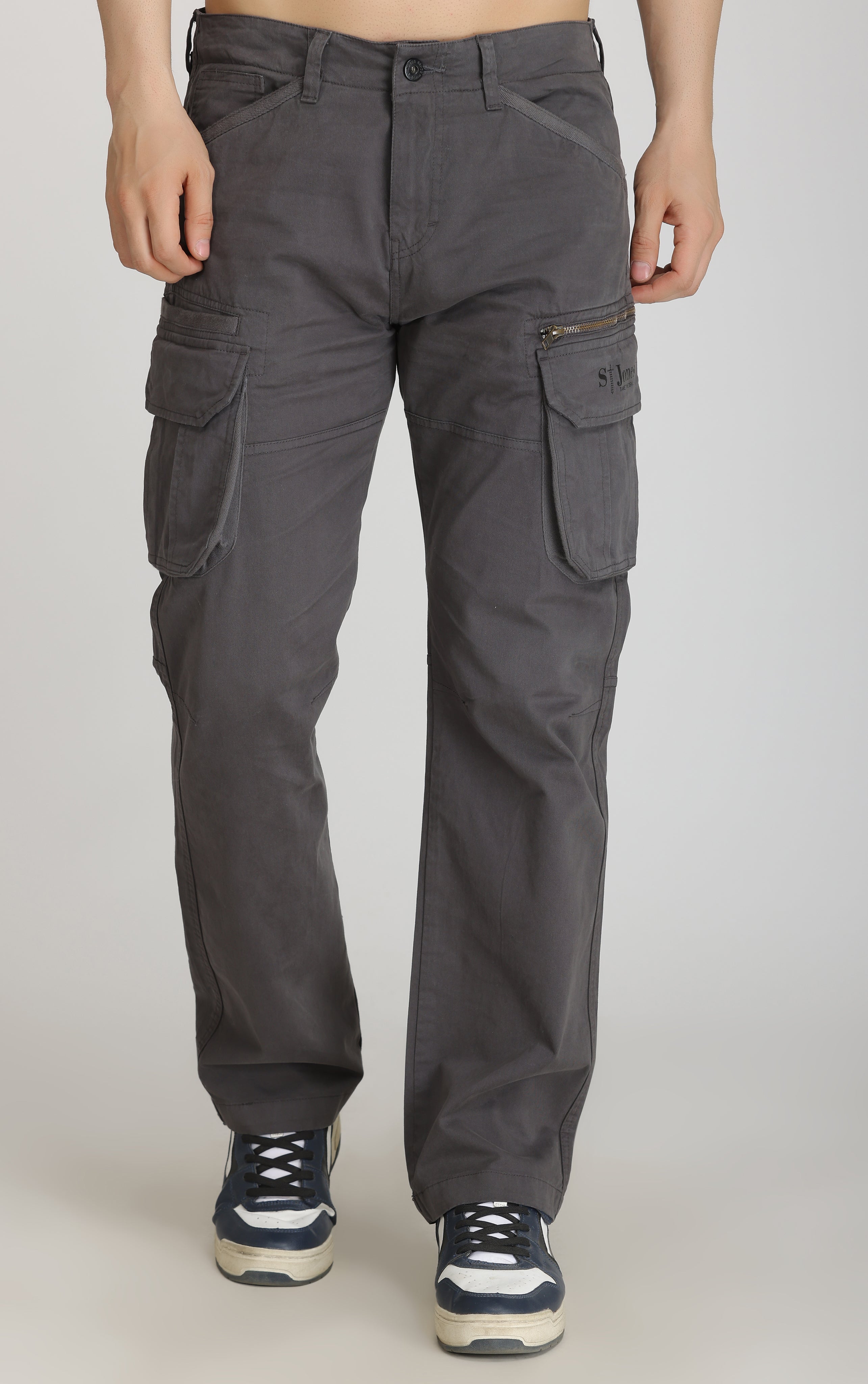 TRGPSG Women's Cargo Pants with 8 Pockets Cotton Casual Work Pants(No  Belt),Khaki 6 - Walmart.com