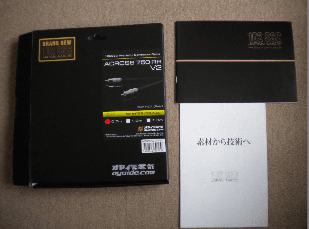 OYAIDE オヤイデ ACROSS 750 RR 0.7m RCA-RCA - その他