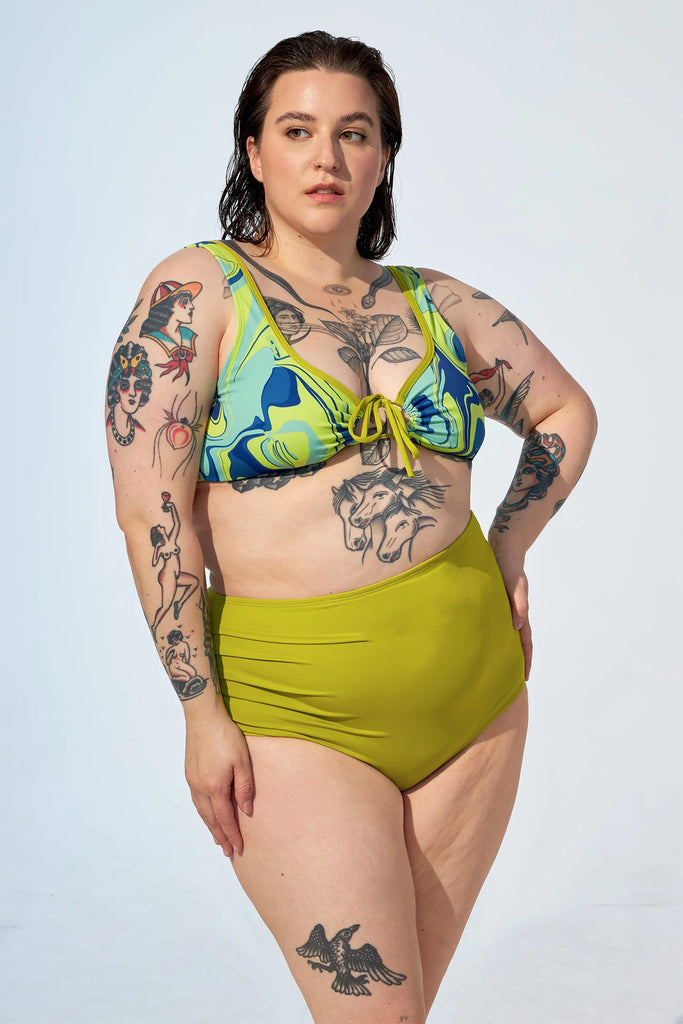 Roxy Reversible Bikini Top - Navy Blue/Oscar Print – Dep de Vie