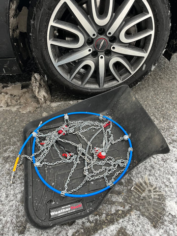 WeatherTech and Snow Chains installation