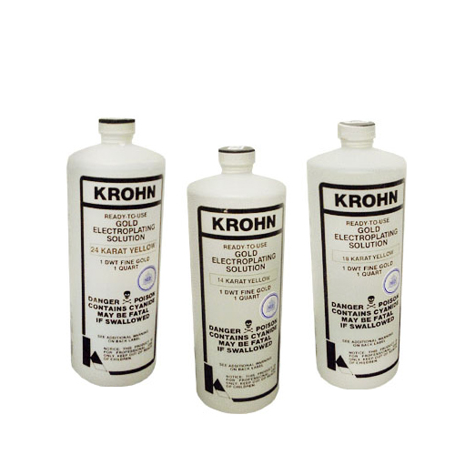 Krohn Silver Electroplating Solution 1 quart – SEP Tools