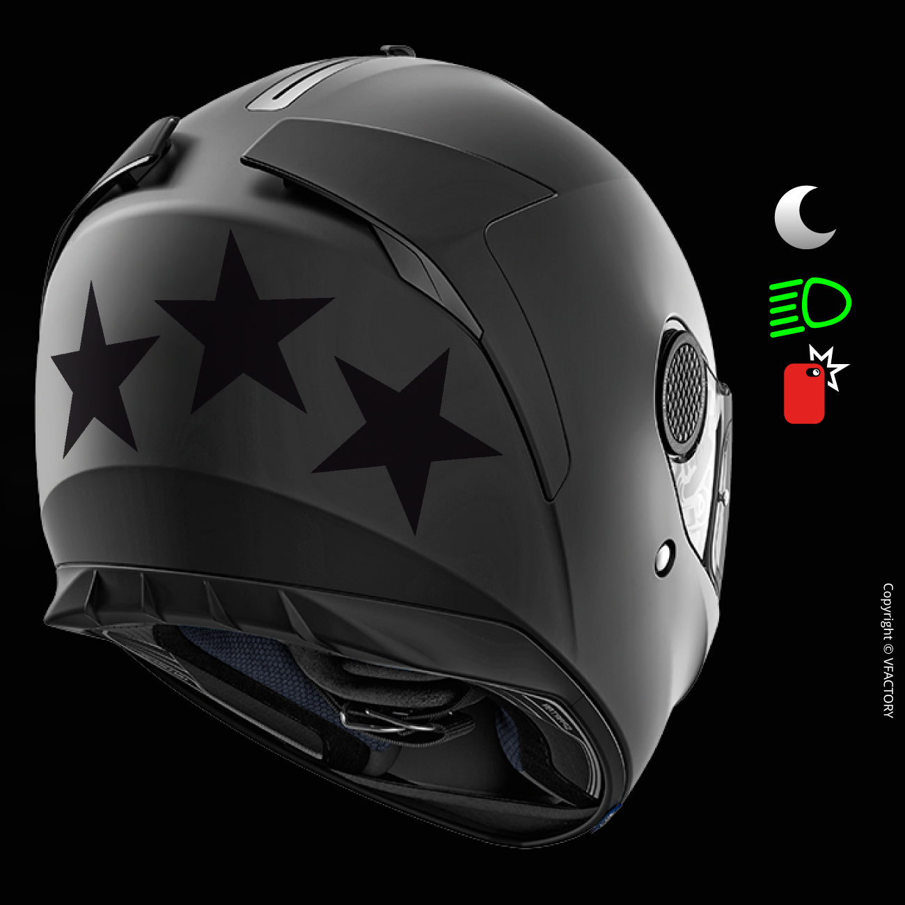 Stickers Réfléchissants Moto,reflecteur pieton pour Vélo,Autocollants  Reflecteurs,Réfléchissant Autocollants Stickers,Réflecteurs Vélo  Autocollants Réfléchissants,pour Voiture/Vélo/Poussette/Moto : :  Sports et Loisirs