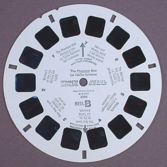 View-Master Scenes From The Disney Movie Dick Tracy, 7196, 012-291