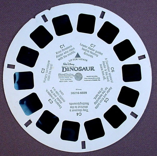 View-Master Dinosaurs, Plant Eating Dinosaurs, 6019-34142, Reel A