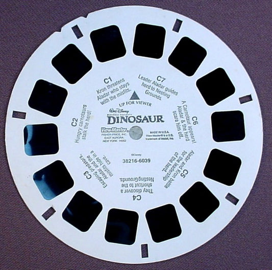 View-Master Dinosaurs, Plant Eating Dinosaurs, 6019-34142, Reel A – Ron's  Rescued Treasures