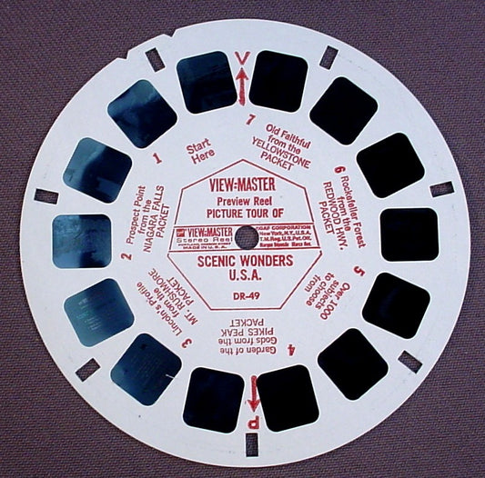 View-Master Preview Reel, Picture Of Nature Series, DRE-8-E, 1972 – Ron's  Rescued Treasures