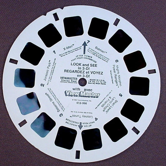 View-Master What In The World Do You Want To See, DR-62, Sawyer's Inc,  Viewmaster