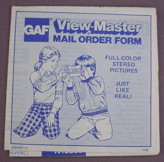 View-Master Sawyer's Inc Mail Order Form, Portland Oregon, Viewmaster –  Ron's Rescued Treasures