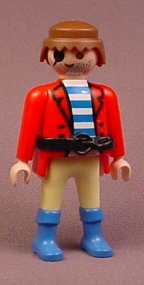 Playmobil Adult Male Pirate Figure With White Ruffle Collar – Ron's Rescued  Treasures