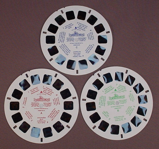 View-Master Set Of 3 Reels, Disney Mulan, 37008-9019 37008-9029 37008-9039,  Disney's, Viewmaster