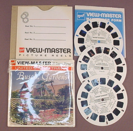 View-Master Set Of 3 Reels, Pennsylvania Dutch And Amish Country
