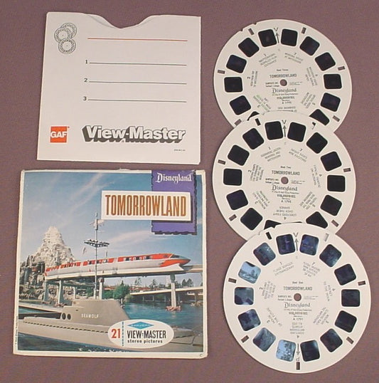 View-Master Set Of 3 Reels, Disneyland Fantasyland – Ron's Rescued Treasures