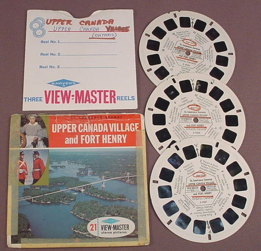 View-Master Set Of 3 Reels, Cabbage Patch Kids, 7128, 1984 O.A.A