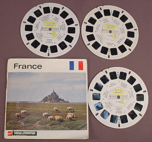 View-Master Set Of 3 Reels, Trans-Canada Highway, A 002, A002