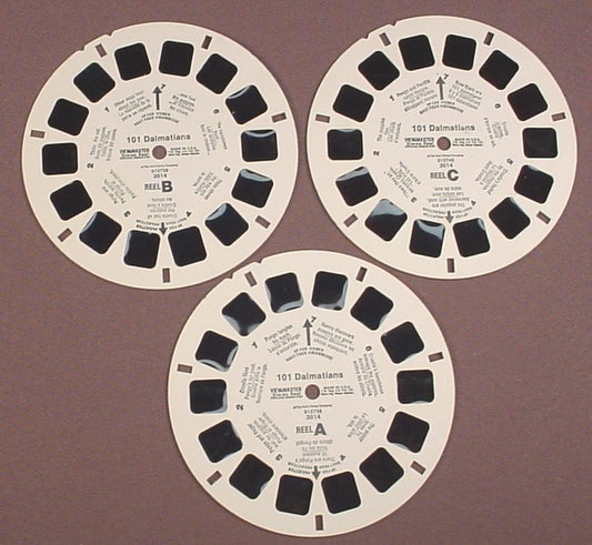 GAF Mickey Mouse Club View-Master 3D Reels