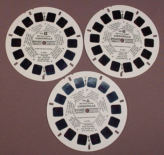 View-Master Set Of 3 Reels, Disney The Mail Pilot, 3090, The Walt Disney  Co, Viewmaster