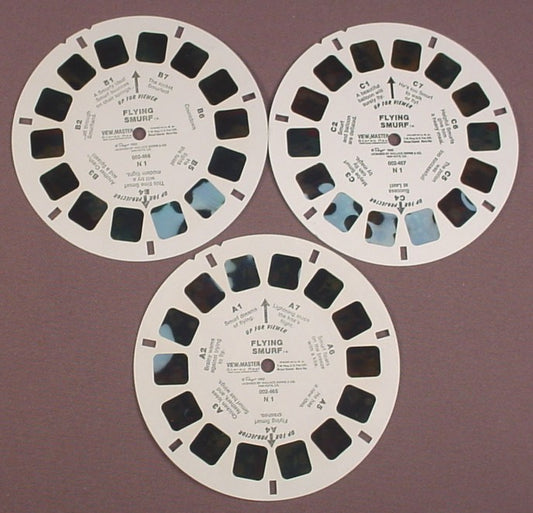 View-Master Set Of 3 Reels, Annie, N3, 1982 Columbia Pictures Ind Inc,  Viewmaster