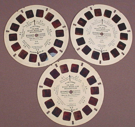 View-Master Set Of 3 Reels, Superstar Barbie, J 70, J70, 1978