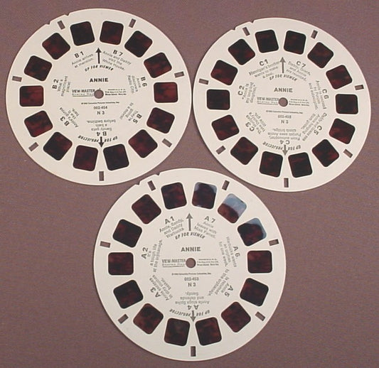 View-Master Set Of 3 Reels, Disney The Hunchback Of Notre Dame, Festival Of  Fools, 3085, 1996