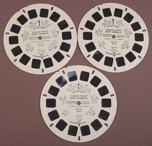 Wubbulous World of Dr. Seuss - View-Master 3 Reel Set on Card - NEW -  (VBP-4087)