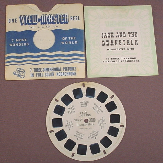 View-Master Reel, Snow White & The 7 Dwarfs, FT-4 – Ron's Rescued