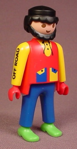 Playmobil - Figurine Playmobil Personnage Homme barbu Moyen-Age