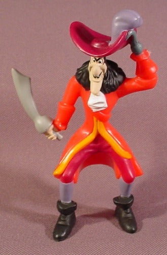 1991 Peter Pan Tri Star Swashbuckling Figure TriStar Toy Captain Hook 4