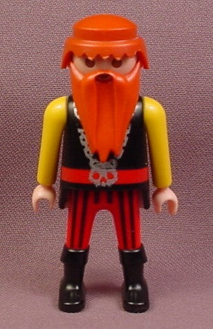 Playmobil Adult Male Pirate Figure With A Silver Hook Hand – Ron's Rescued  Treasures