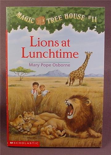 Magic Tree House, Lions At Lunchtime, Paperback Chapter Book, #11