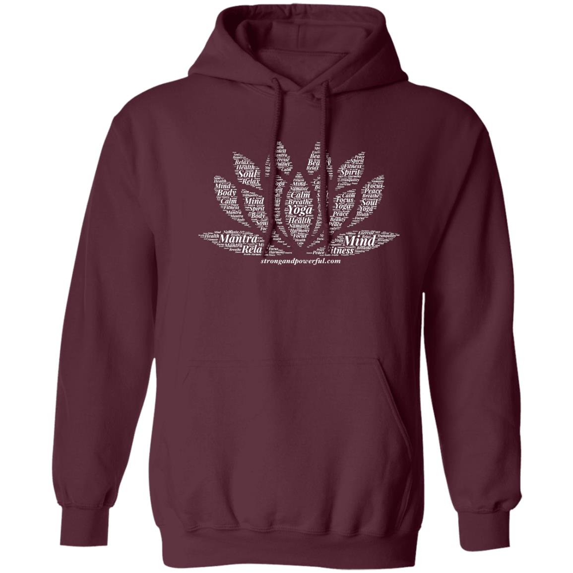 Pullover Hoodie Lotus Yoga