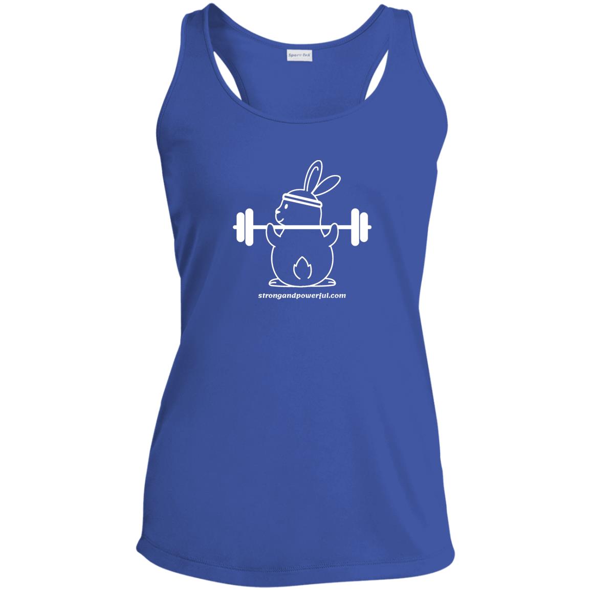 Barbell Bunny Ladies' Racerback Tank Dri-Wick