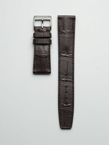 Padded Alligator Watch Strap