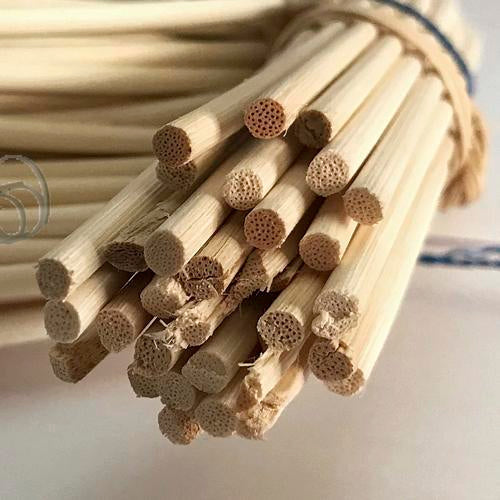 Rollo de Cinta de Médula Plana, 100% mimbre natural ( 6 mm 250 g)