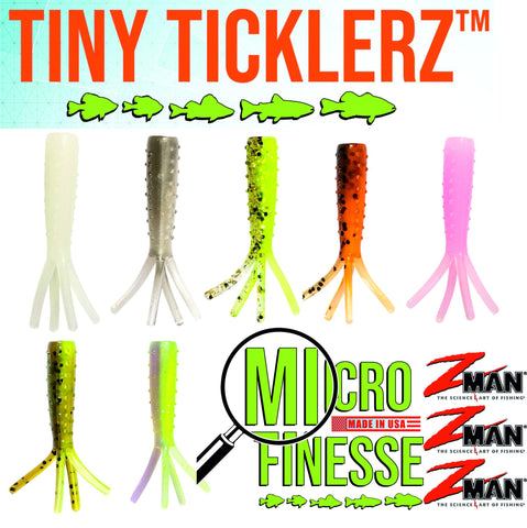 Z-MAN Micro Finesse Shad FryZ 1.75inch – RD Tackle LTD