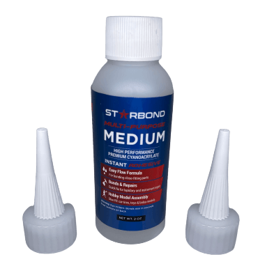 STARBOND Premium Thin and Medium Super Glue Bundle - Quick Drying CA Glue:  : Industrial & Scientific