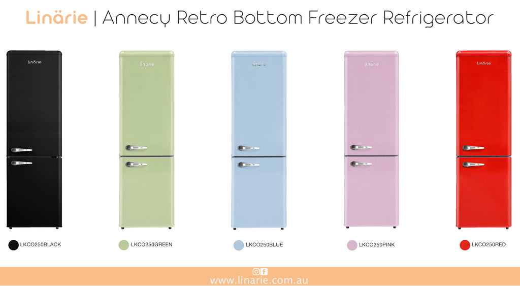 What are the best features of Retro Bottom Mount Fridge