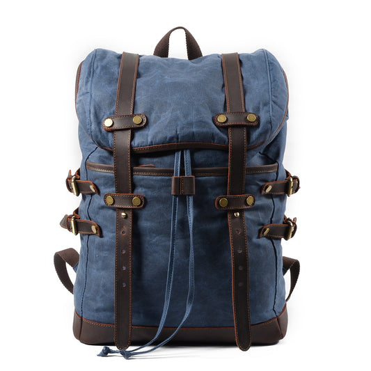 High Capacity Canvas Travel Backpack 23L