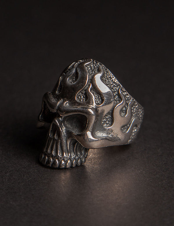 Bronze Warrior - Skull Ring (#684)