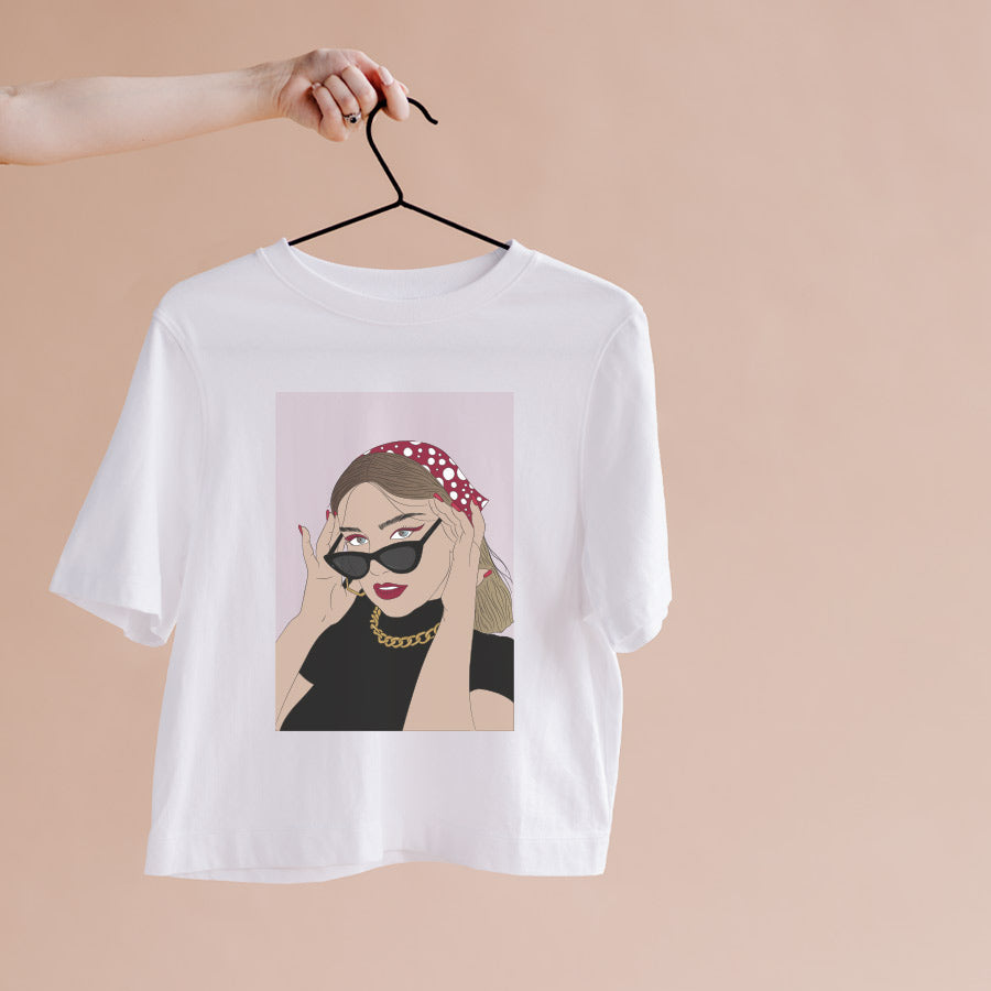 Camiseta personalizada mujer "Fashion Conmigo al sol - Conmigo