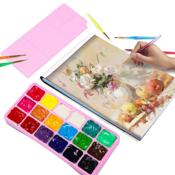 HIMI Gouache Paint Set,18 Colors 30ml/Pc Paint Set,Unique Jelly