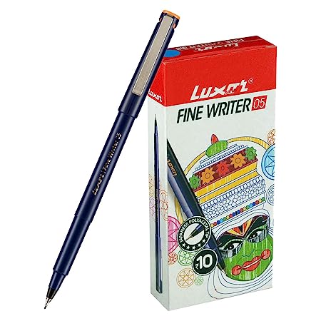 LUXOR ICONIC FELT TIP PEN - ULTRA FINE TIP - ASSORTED COLOR - 12 Pcs. –  LUXOR-USA