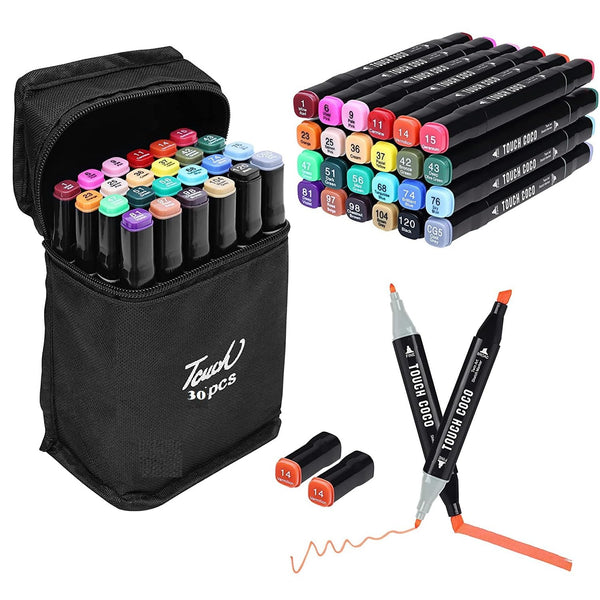 Wholesale MingYun Skin Tone Alcohol Markers Set Dual Tip Blendable Brushpen  Drawing Pen Sketch Marker Pem Coloring For Portrait 211104 From Deng10,  $19.53