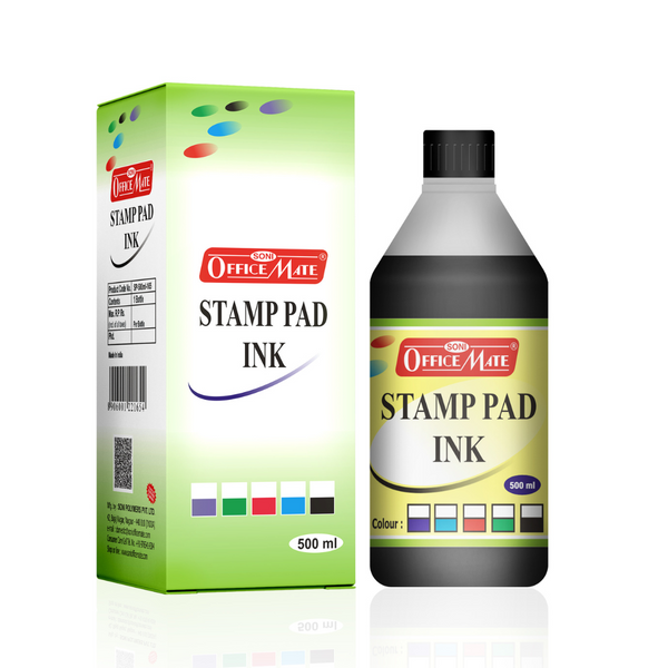 Stamp Pad Refill Ink 500 ml - Soni Office Mate