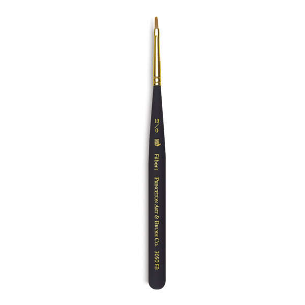 Princeton Velvetouch™ Series 3950 Synthetic Blend Brush #10/0 Fan