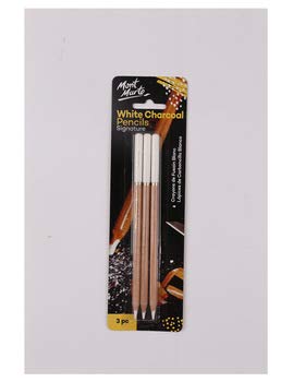 Worison Artist Black Charcoal Pencils Set - 3 Pieces Soft Medium and Hard Drawing  Pencils - Starbox