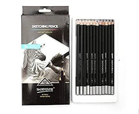 Corslet HB Pencil 50 Pc Drawing Pencils Set Sketch Pencils  kit for Writing Drawing - HB Pencil 50 Pc Drawing Pencils Set Sketch  Pencils kit for Writing Drawing
