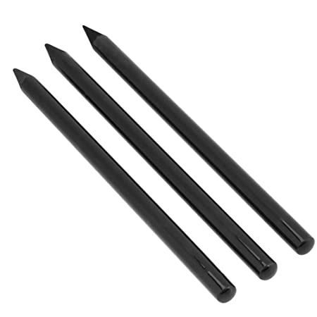 12pcs Charcoal Pencils (6pcs Soft Charcoal Pencils, 4pcs Med. Charcoal  Pencils, 2pcs Hard Charcoal Pencils) For Art Sketch, Life Drawing And  Painting